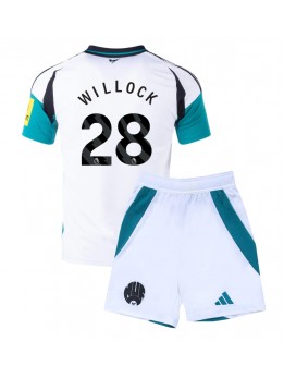 Newcastle United Joe Willock #28 Dječji Rezervni Dres kompleti 2024-25 Kratak Rukavima (+ kratke hlače)